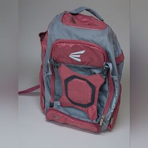 Easton Walk-Off Elite Backpack - Maroon/Gray - Bat Bag Softball Bag Sports Bag